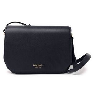 Kate Spade EUC Reiley one flap black crossbody purse.